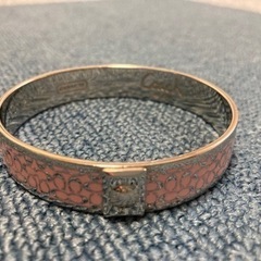 【美品‼︎】通年活躍‼︎ COACH バングル　ピンクの画像