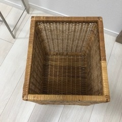 ラタン調カゴ★無料の画像