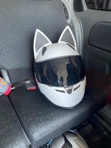 猫耳ヘルメット