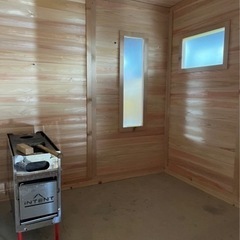 移動式簡易的サウナ小屋(受注生産)の画像