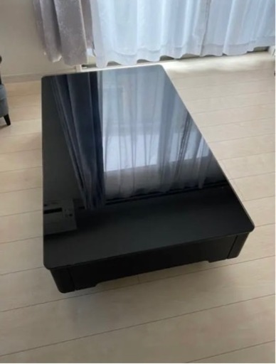 最終価格！元値6万 ガラスローテーブル 中古