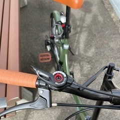 折りたたみ自転車20インチ　SHIMANO 6段変速の画像