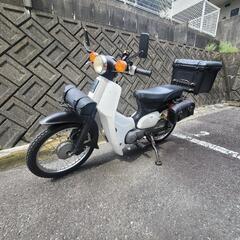 【値下げ】スーパーカブ50 キャブ 3速  バッテリー12v(ボ...