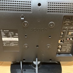【美品】SHARP 19V型の画像