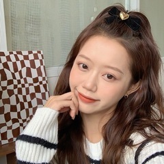 新品未使用　marcydorn キュートデザインブラックリボンヘアゴム/ヘアクリップの画像