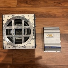 ギャルソン【DAD】ウーファーアンプセットの画像