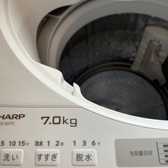 洗濯機 ７キロ お値下げしました！20000⇒17000の画像