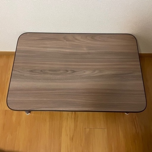 【取引中】ローテーブル　折りたたみ　ブラウン