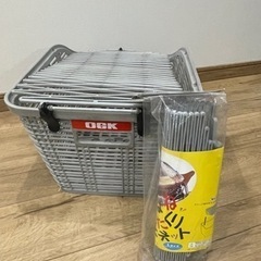 OGK自転車用カゴ　とびはねひったくり防止ネット