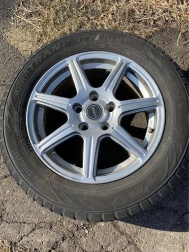 アルミ付きスタッドレス　TOYO 4本セット