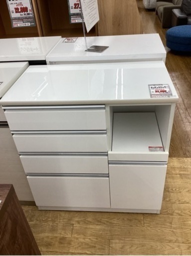 KH-83【新入荷　リサイクル品】キッチンカウンター　白950