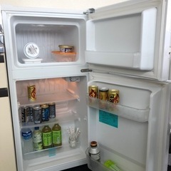 ハイアールJR-N106K 2ドア冷蔵庫の画像