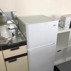 ハイアールJR-N106K 2ドア冷蔵庫の画像