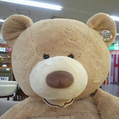 HUGFUN クマ 巨大ぬいぐるみ 93インチ (約236cm) コストコ モノ市場半田店131の画像