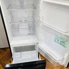 ★中古品　三菱ノンフロン冷凍冷蔵庫の画像