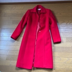 赤コート　160cm