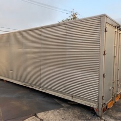 No.648 アルミバン 4ｔ 車  アルミ 箱 バイク 倉庫 ...