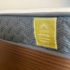 シングルベッド　マットレス付き　の画像