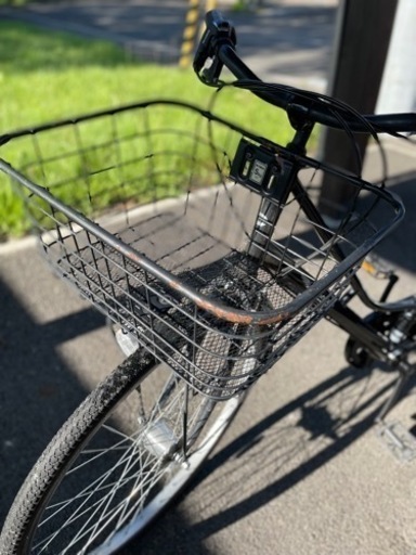 自転車26インチブラウン