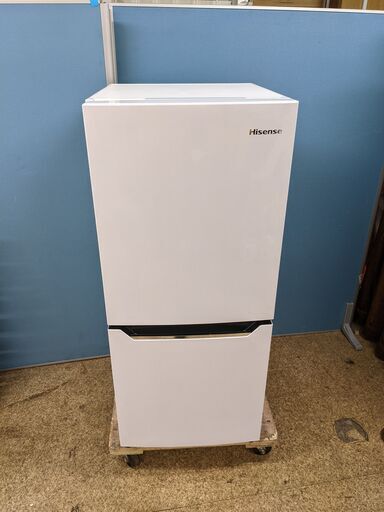 2020年製 ハイセンス / Hisense 2ドア冷凍冷蔵庫 20年購入 HR-D1302 130L ホワイト 右開き