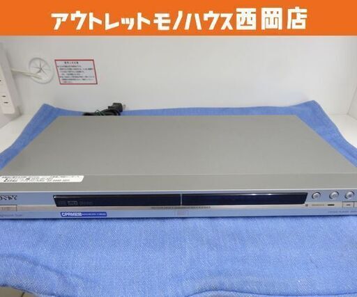 ジャンク品扱い ソニー DVDプレーヤー 2004年製 DVP-NS575P リモコン欠品 再生確認済み 一部ボタン反応しない SONY 西岡店