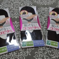 決定「ココピタ」黒　24ｾﾝﾁ～26ｾﾝﾁ