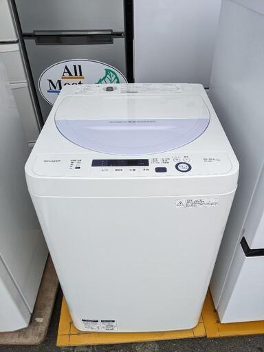 洗濯機 シャープ ES-GE5A 2017年製 5.5kg【3ヶ月保証★送料に設置込】自社配送時代引き可※現金、クレジット、スマホ決済対応※