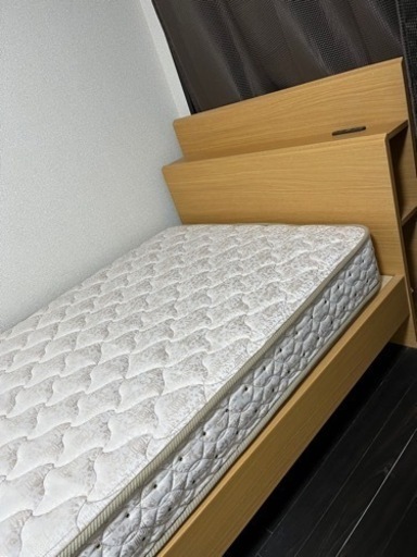 【9/9〜11お引取り可能な方】France Bedマットレス(シングル)