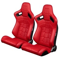 Braum Racing セミバケットシート KOMODO レッ...