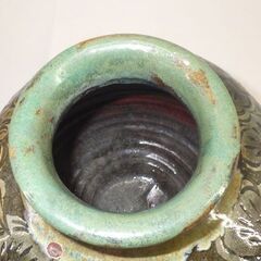 骨董　壺 〜花・獅子・草〜 [3331]の画像