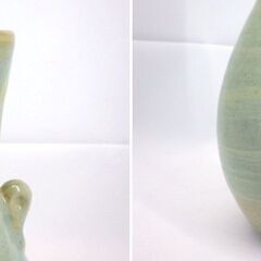 沖縄 琉球焼　壷壷 / 花瓶 [2485]の画像