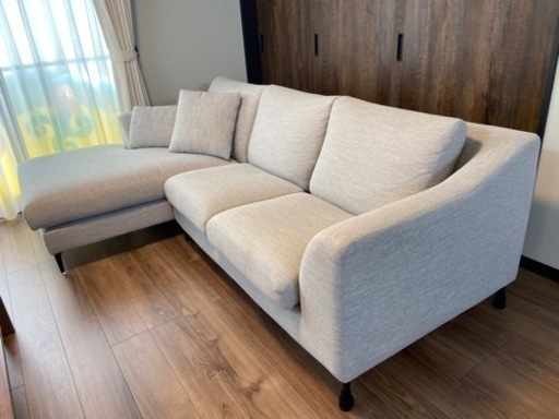 【決まりました】ニトリ　ソファ　グレー