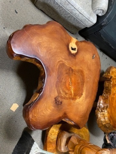 一枚板のテーブル　値下げ