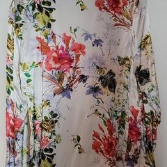 ZARA REGULAR FIT 花柄シャツの画像