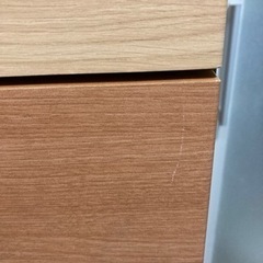 チェスト　隙間収納　木製たんすの画像