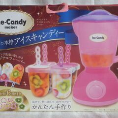 アイスキャンディーメーカー　未開封800円