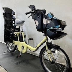関東全域送料無料 保証付き 電動自転車　パナソニック　ギュットミニ　20インチ 3人乗り 8ah 新型