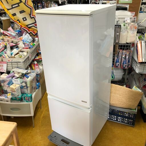 2014年製 シャープ SJ-C17Y-W 167L 冷蔵庫