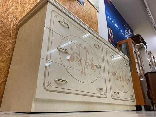 【愛品館 江戸川店】サルタレッリモビリ（Saltarelli Mobil） 2列3段ワイド ローチェスト ID:155-018951-007