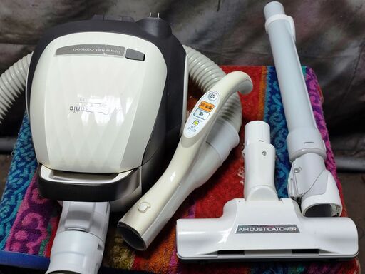【値下げしました】パナソニック/Panasonic/MC-PK18A-W/掃除機/電気掃除機/強力100W/クリーナー/紙ぱっく式/紙パック式/ハイパワー/コンパクト/エアダストキャッチャー/ 2017年製/引越/新生活/福岡市/糸島市/直接引取り可/自社便配送可