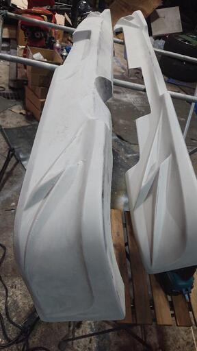 エブリイワゴン64wハーフスポイラー 前後セット ‼️