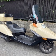 ホンダ　フュージョン　ベージュ