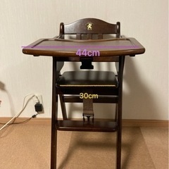 【お取引中】ベビーチェアの画像