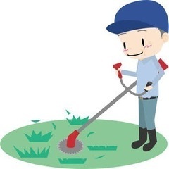 草刈り作業致します。