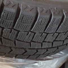 【ダンロップスタッドレスタイヤホイール付】☆美品☆中古　215/55R17の画像