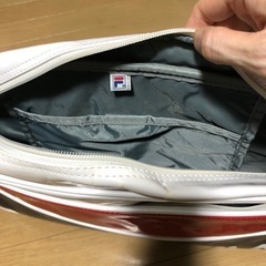 FILA 大容量　ショルダーバッグ　部活　旅行の画像