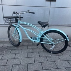 おしゃれ自転車　ビーチクルーザーの画像