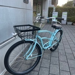 おしゃれ自転車　ビーチクルーザーの画像