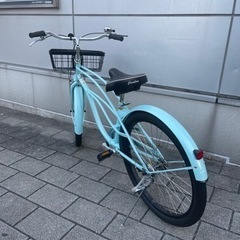 おしゃれ自転車　ビーチクルーザーの画像