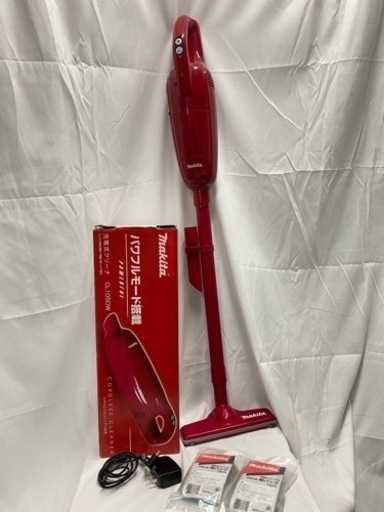 充電式クリーナー掃除機makitaレッド